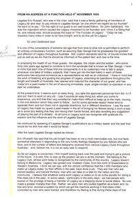 Document, From an address at a function held 4th November 1939, 2006