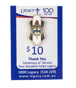 Badge, 100 Years. Legacy, 2023