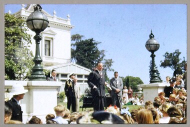 Slide, Government House Christmas Party, 1950s