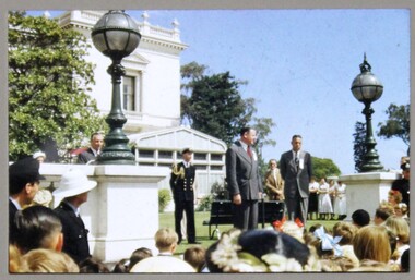 Slide, Government House Christmas Party, 1950s
