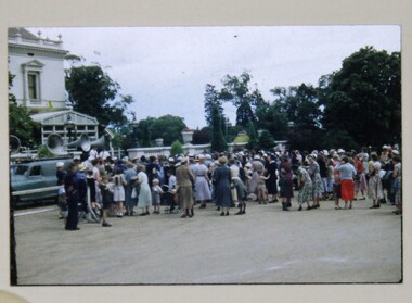 Slide, Government House Christmas Party, 1950s