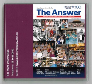Audio - Newsletter, The Answer June/July 2023 Audio Version, 2023
