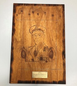 Artwork, other - Portrait, Mr Furat Yosip, Lieutenant General Sir Stanley Savige, K.B.E., C.B., D.S.O., M.C., E.D, 2018