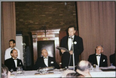Slide, Annual Dinner 1962, 1962