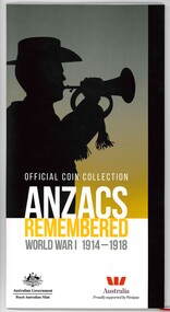 Album, Anzacs Remembered World War 1 1914-1918 Offical Coin Collection, 2015