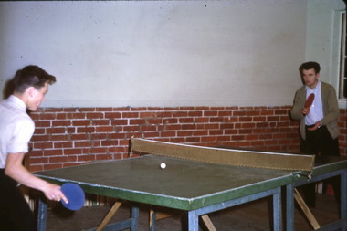 Slide, Recreation room at a residence, 1960s