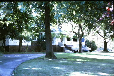 Slide, Blamey House, 1970