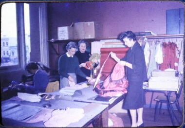 Slide, Costume preparation, 1950s