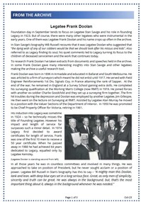Document, Legatee Frank Doolan, 2023