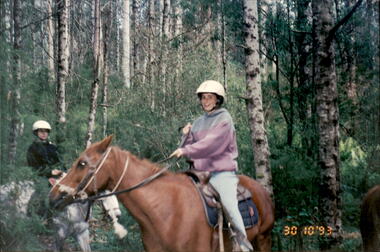 Photograph - Junior legatee outing, Horse riding, 1993