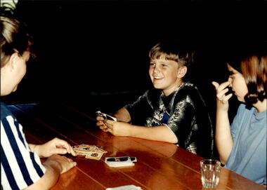 Photograph - Junior legatee outing, Card games, 1990s