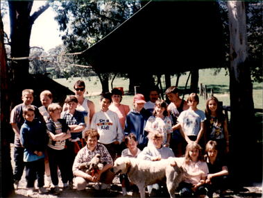Photograph - Junior legatee outing, Farm visit, 198