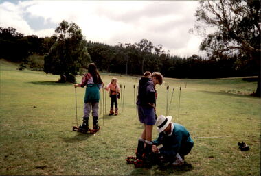 Photograph - Junior legatee outing, Grass skiing, 199