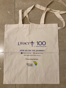 Domestic object, Legacy Centenary of Service Bag, 2022