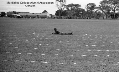 Photograph, 1980 Mordialloc-Chelsea High School Sports Day view from back of oval, 1980