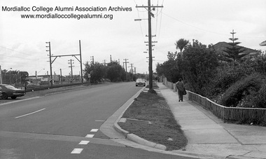 Photograph, 1981 Station Street Aspendale looking north from corner Lawrence Avenue, 1981