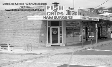Photograph, 1981 Station Street Aspendale fish and chip shop - corner Lawrence Avenue, 1981