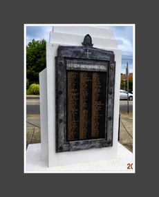 Camberwell City RSL Roll of Honour, 1922