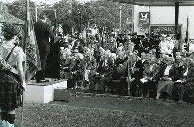 Photo, Anzac Day Service at Camberwell RSL circa 1990