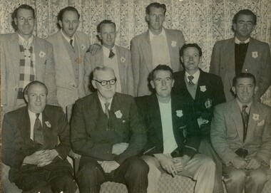 Photo, Committee members Camberwell RSL circa 1985