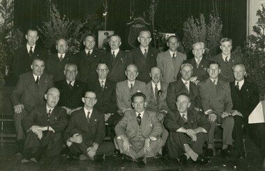 Photo, Members and the Committee of the Camberwell RSL circa 1960