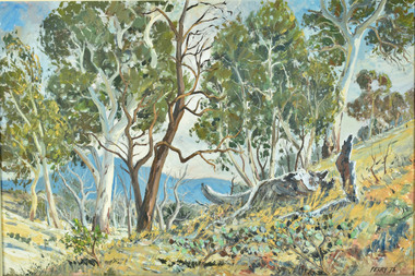 Oil, Wykeham Perry, Light Scrub Country - Buxton