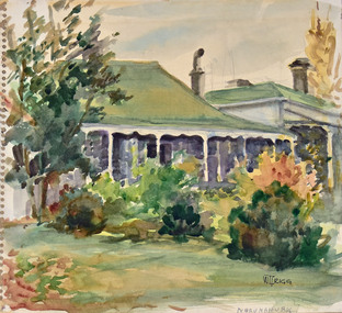 Artwork, other - Watercolour, Win Trigg, Moranghurk - Meredith