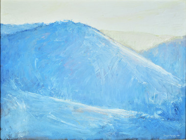 Oil, Donald Ramsay, Across the Valley - St George's River