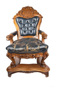 Furniture - Mayoral Chair, c. 1860