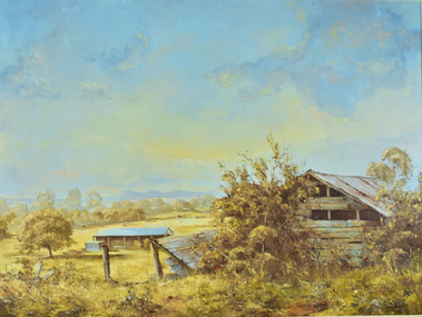 Oil, Hugh Guthrie, View of the You Yangs
