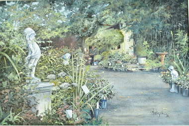 Oil on Canvas, Hugh Guthrie, Wirruna Nursery Wallington