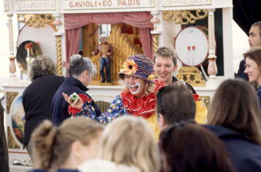 Photograph - Carousel Opening, Geelong Waterfront, Katrina J Lawrence, 14 October 2000