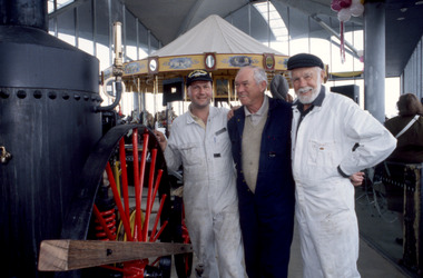 Photograph - Carousel Opening, Geelong Waterfront, Katrina J Lawrence, 14 October 2000