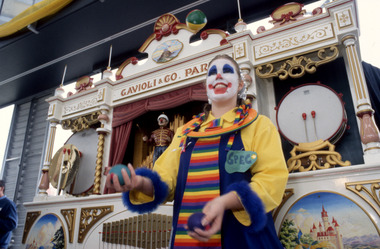 Photograph - Carousel Opening, Geelong Waterfront, Katrina J Lawrence, 14 October 2000