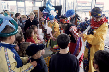 Photograph - Carousel Opening, Geelong Waterfront, Katrina J Lawrence, 14 October 2000