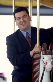 Photograph - Carousel Opening, Geelong Waterfront, Katrina J Lawrence, 14 October 2000