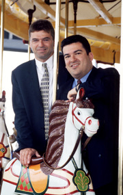 Photograph - Carousel Opening, Geelong Waterfront, Katrina J Lawrence, 14 October 2000
