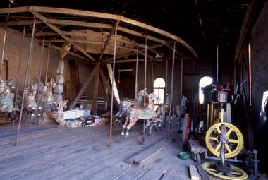 Photograph - Carousel Restoration, Elphinstone, Victoria, Stewart Strachan, 1997-1999