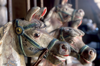 Photograph - Carousel Restoration, Elphinstone, Victoria, Stewart Strachan, 1997-1999