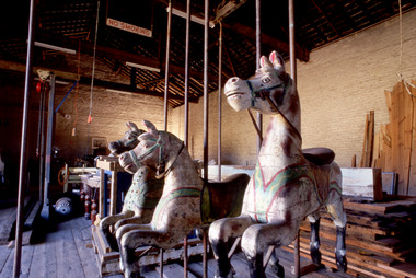 Photograph - Carousel Restoration, Elphinstone, Victoria, Stewart Strachan, 1997-1999