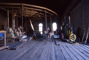 Photograph - Carousel Restoration, Elphinstone, Victoria, Stewart Strachan, 1997-1999
