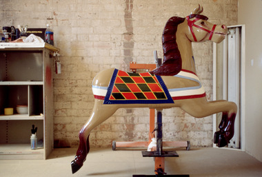 Photograph - Carousel Restoration, Elphinstone, Victoria, Stewart Strachan, 1997-1999