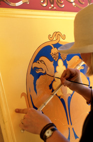 Photograph - Carousel Restoration, Elphinstone, Victoria, Stewart Strachan, 1997-1999