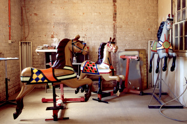 Photograph - Carousel Restoration, Elphinstone, Victoria, Stewart Strachan, 1997-1999