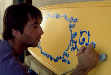 Photograph - Carousel Restoration, Elphinstone, Victoria, Stewart Strachan, 1997-1999