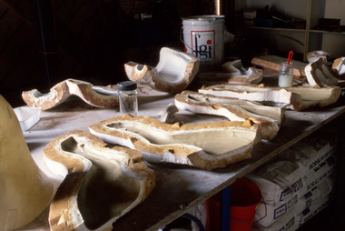 Photograph - Carousel Restoration, Elphinstone, Victoria, Stewart Strachan, 1997-1999