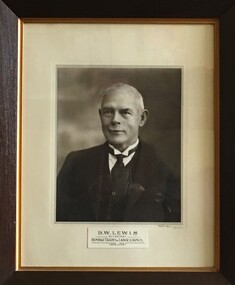 Photograph - Portrait of D.W. Lewis