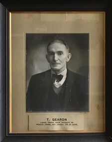 Black and White Portrait, T. Gearon