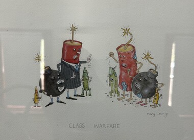 Painting - Class Warfare