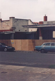 Photograph - Demolition of shops in Maling Road 1992-3, Jan Pigot, 1993